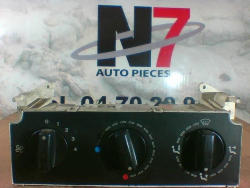 Commande chauffage