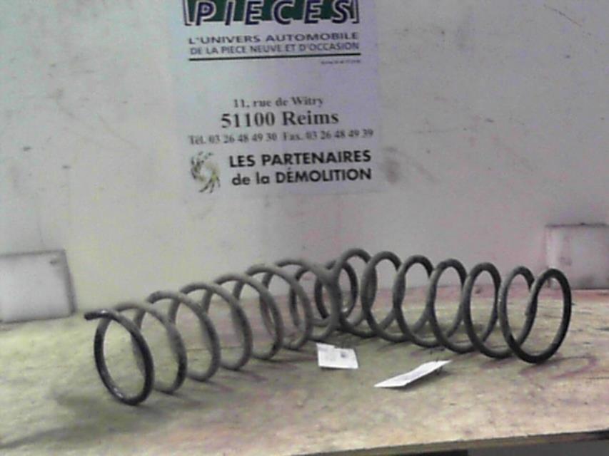 Ressort de suspension arriere gauche