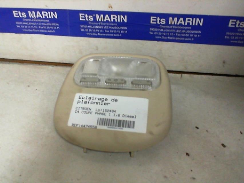 Eclairage de plafonnier