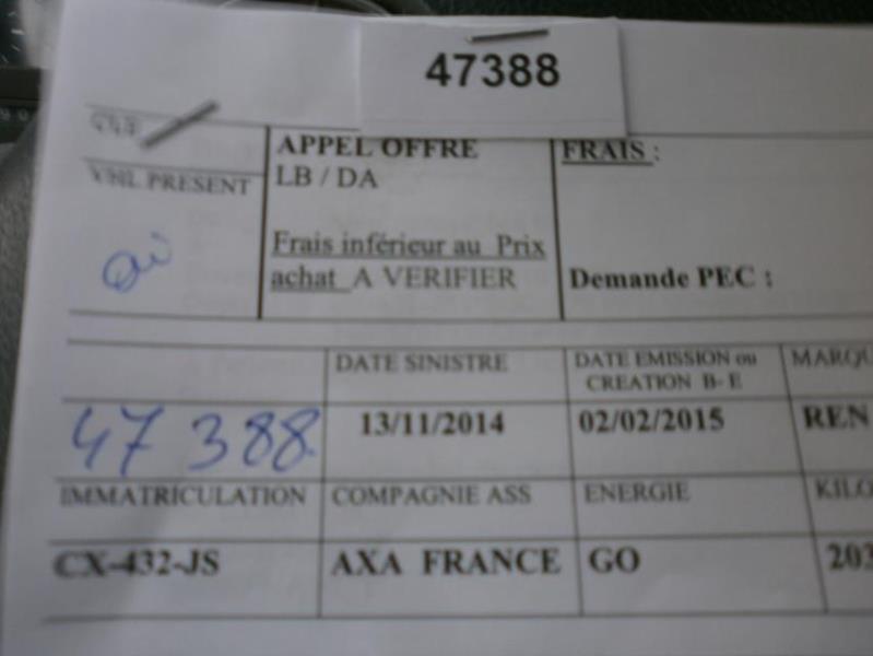 Pare choc avant