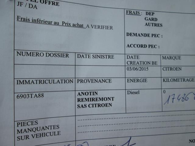 Pare choc avant