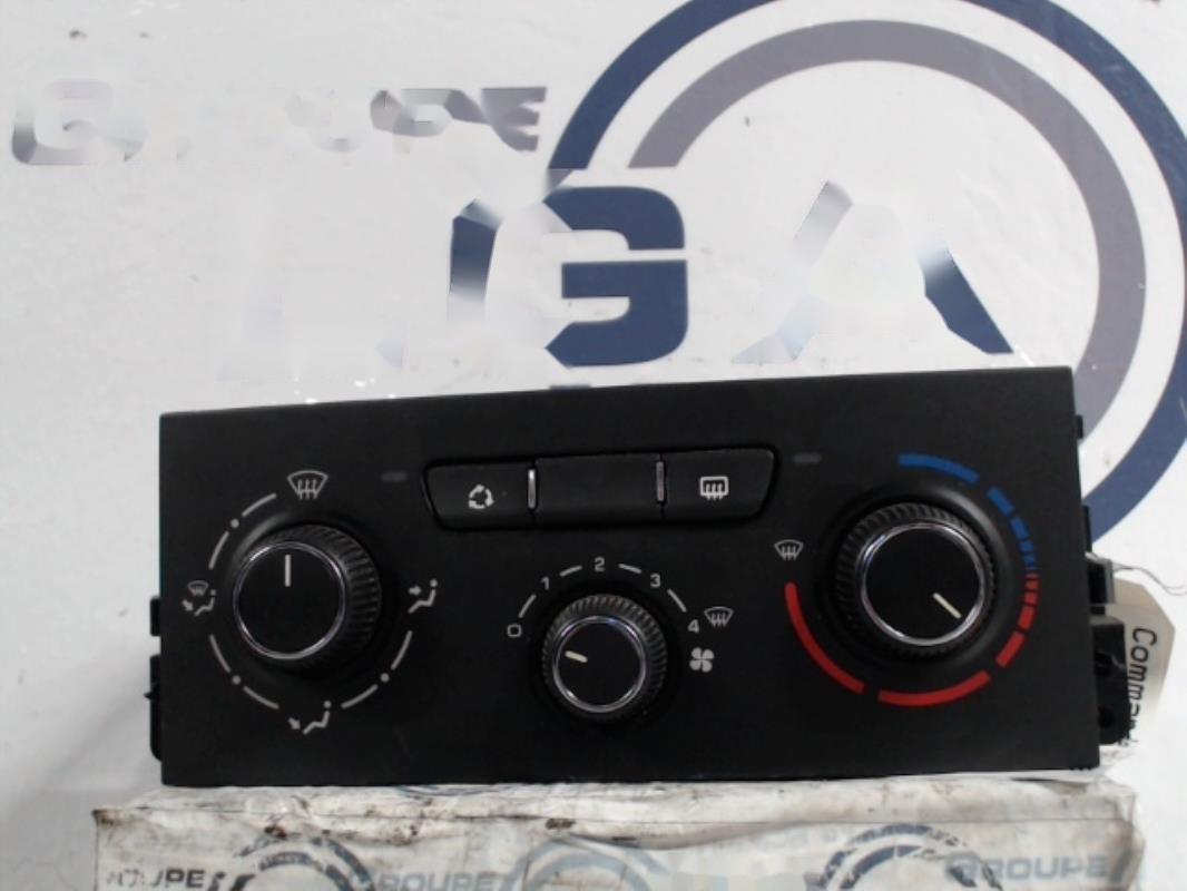Commande chauffage