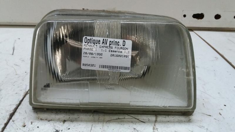 Optique avant principal droit (feux)(phare)