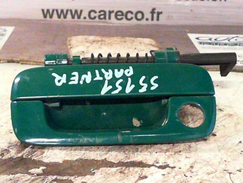 Poignee porte coffre