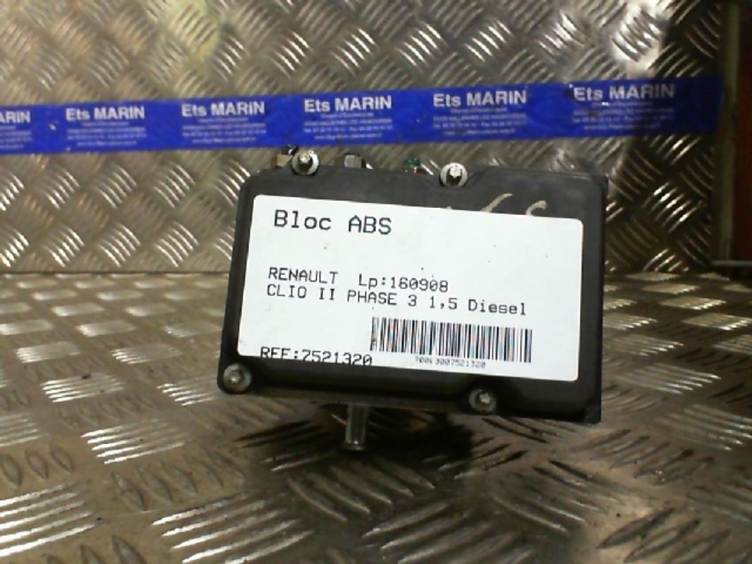 Bloc ABS (freins anti-blocage)