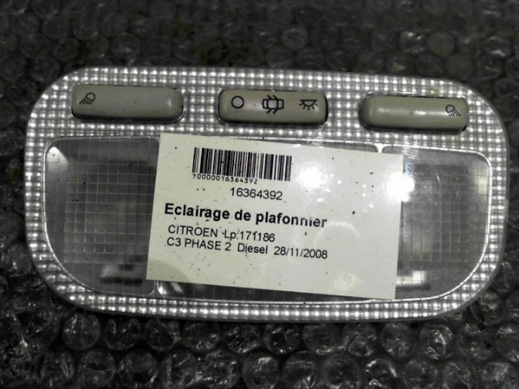 Eclairage de plafonnier