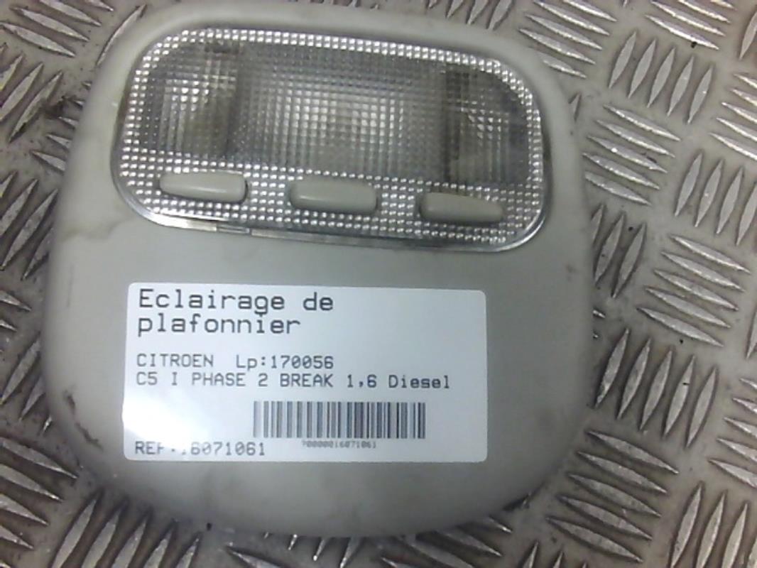 Eclairage de plafonnier