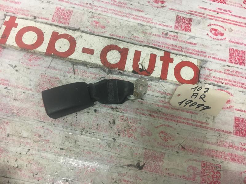 Attache ceinture arriere centrale