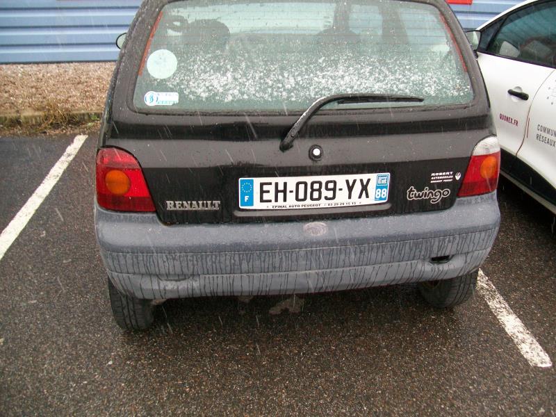 Verin de coffre droit