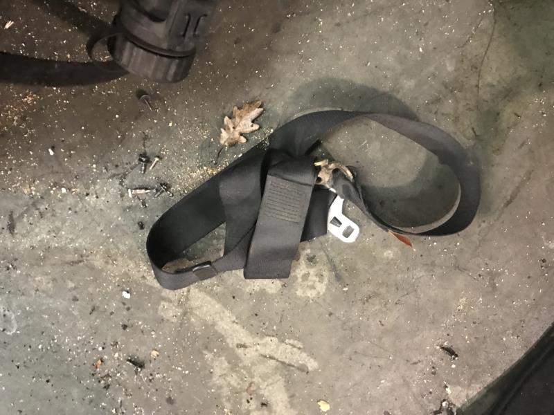 Ceinture arriere centrale
