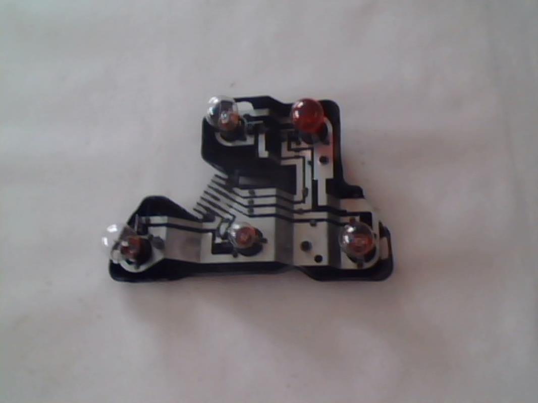 Base portalampade fanale posteriore destro