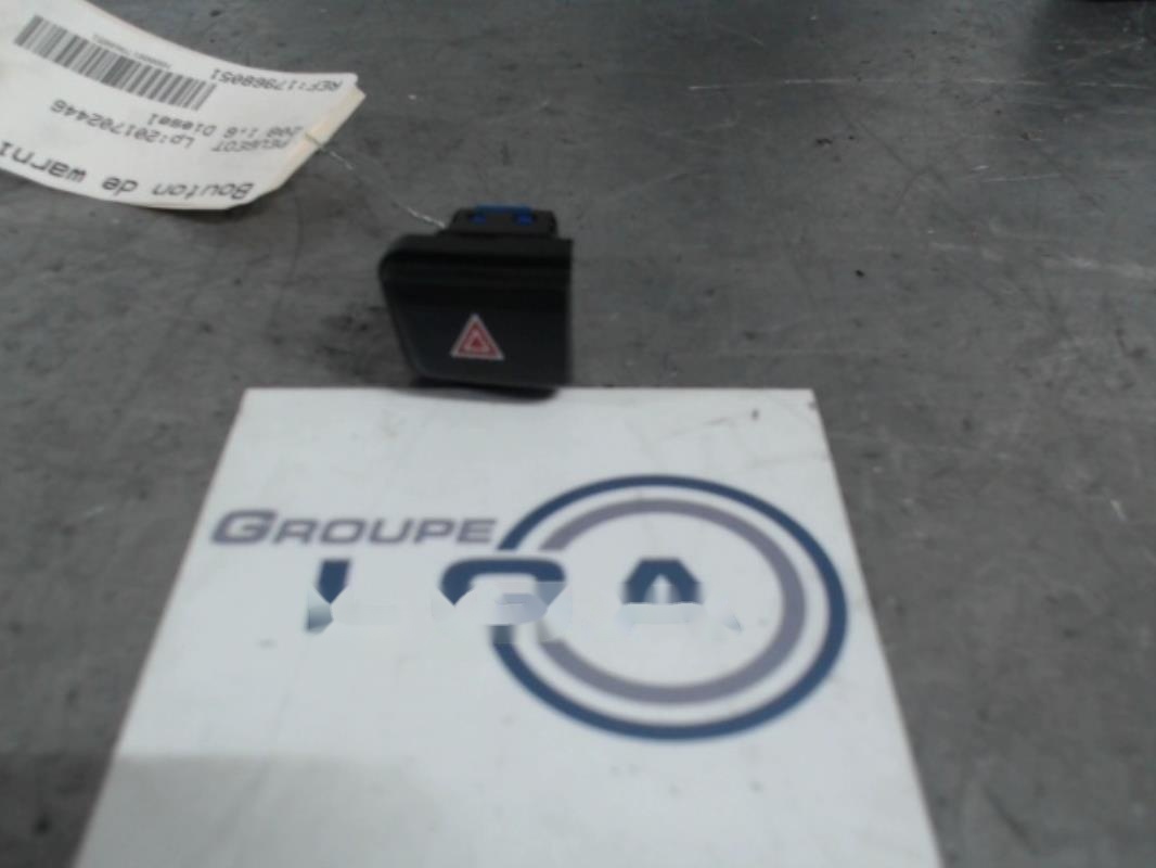 Bouton de warning