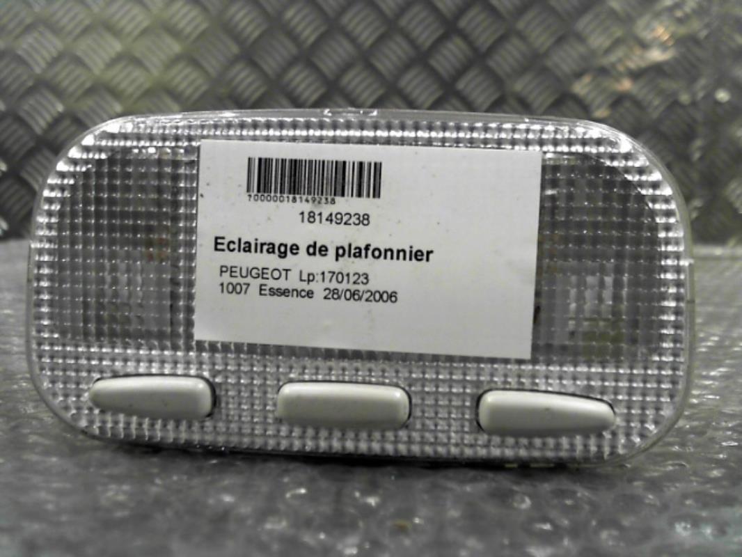 Eclairage de plafonnier