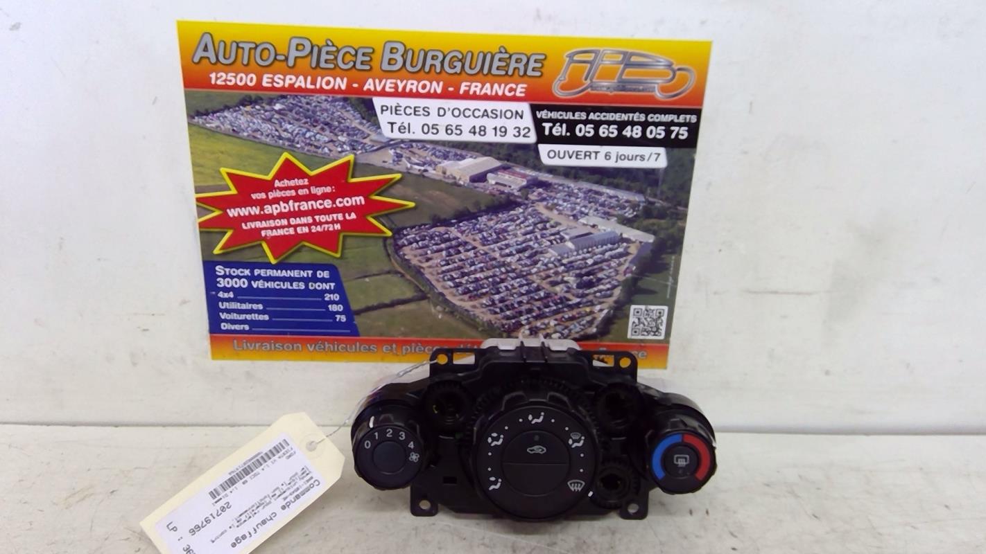 Commande chauffage