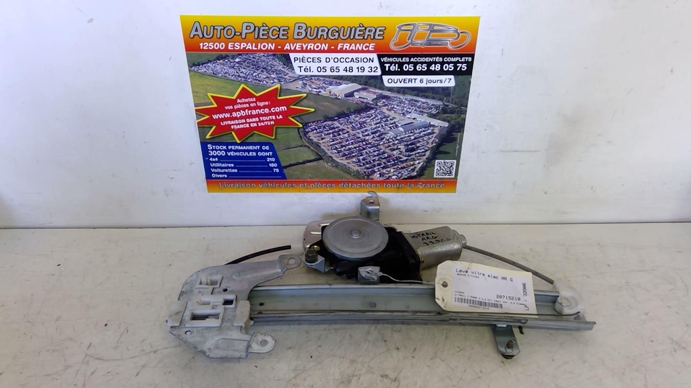 Leve vitre electrique arriere gauche