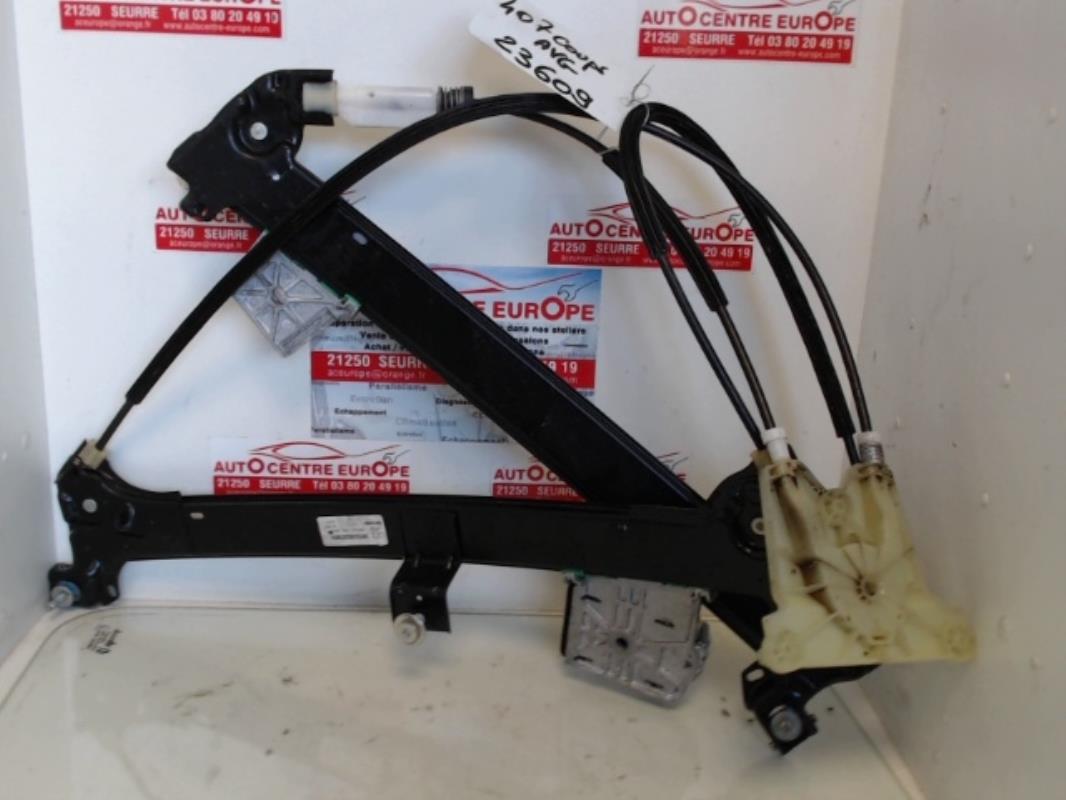 Mecanisme de leve vitre electrique avant gauche