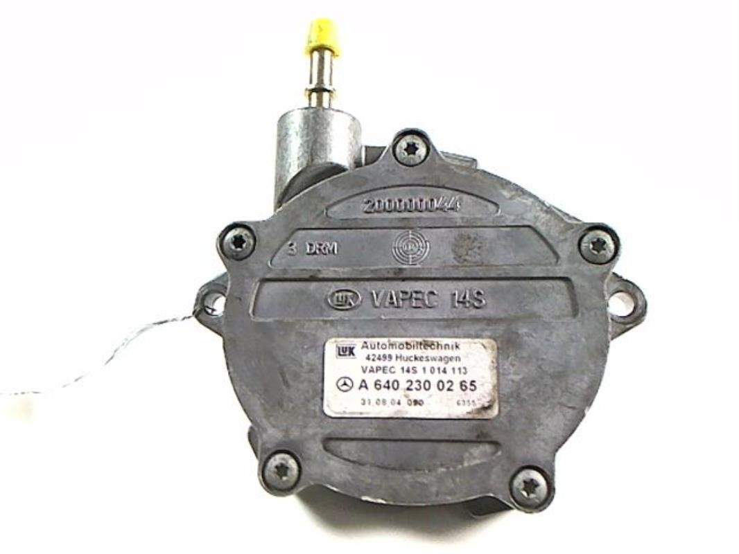 Pompe à vide
