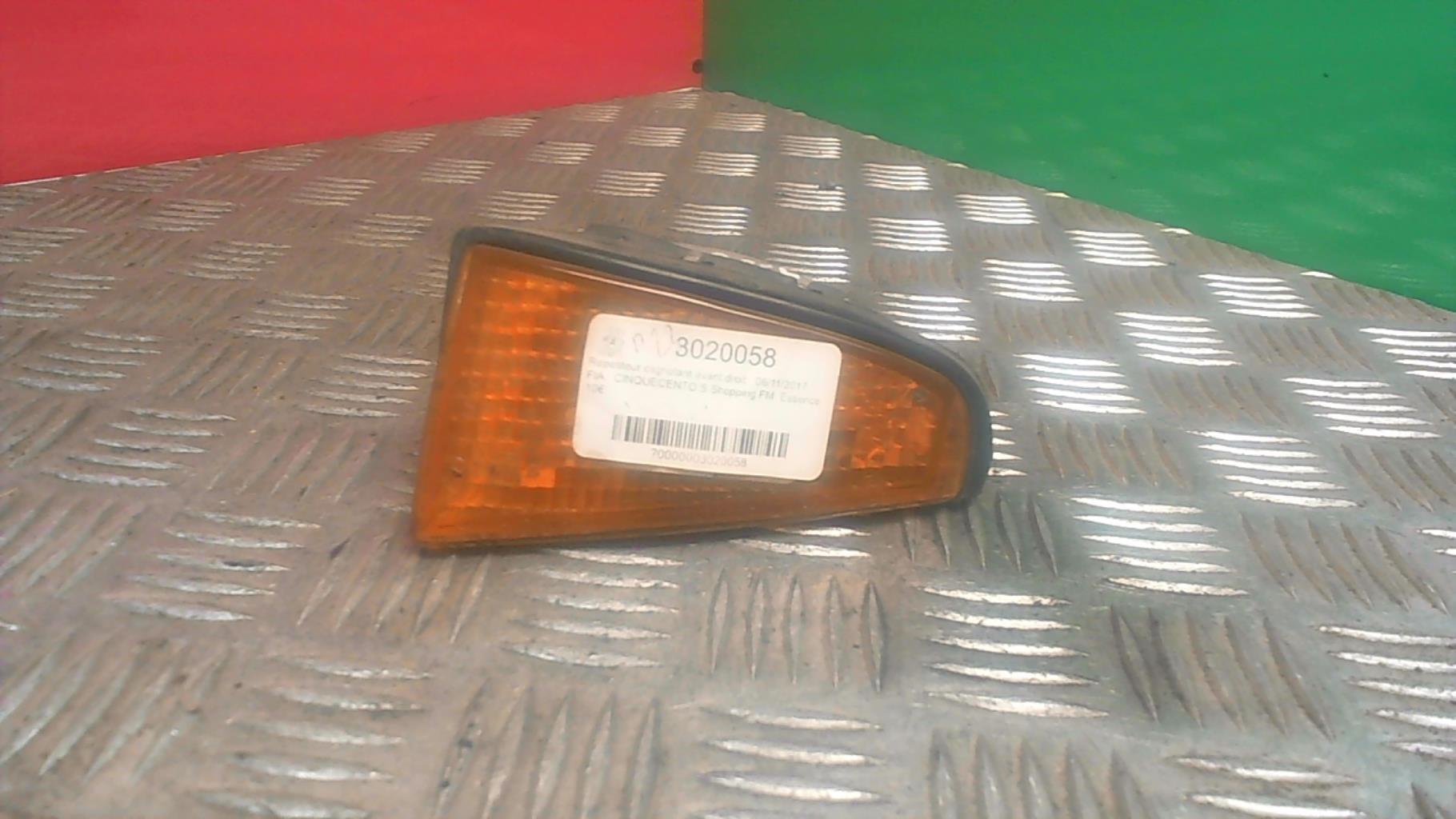 Gruppo ottico anteriore secondario destro (luci)(freccia) FIAT CINQUECENTO Gasolina - 1
