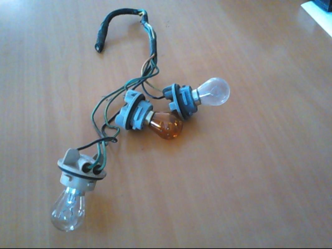 Platine feu arriere droit