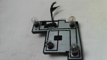 Base portalampade fanale posteriore sinistro