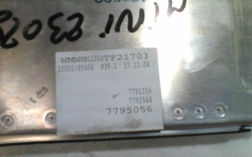 Calculateur moteur