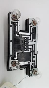 Base portalampade fanale posteriore destro