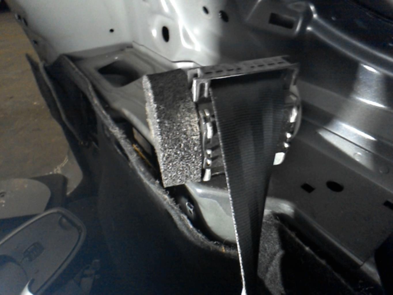 Ceinture arriere gauche