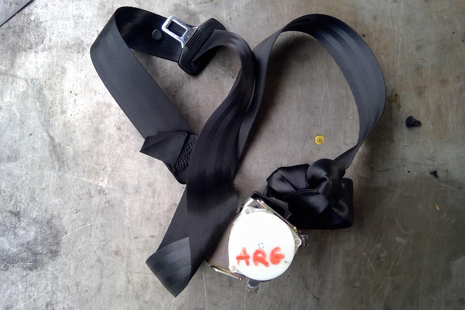 Ceinture arriere gauche
