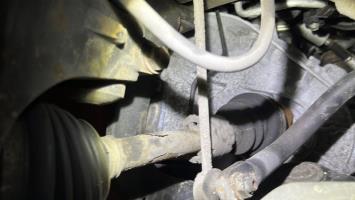 Cardan gauche (transmission)