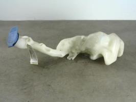 Vase de lave glace