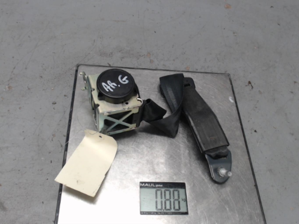 Cinturón de seguridad trasero izquierdo