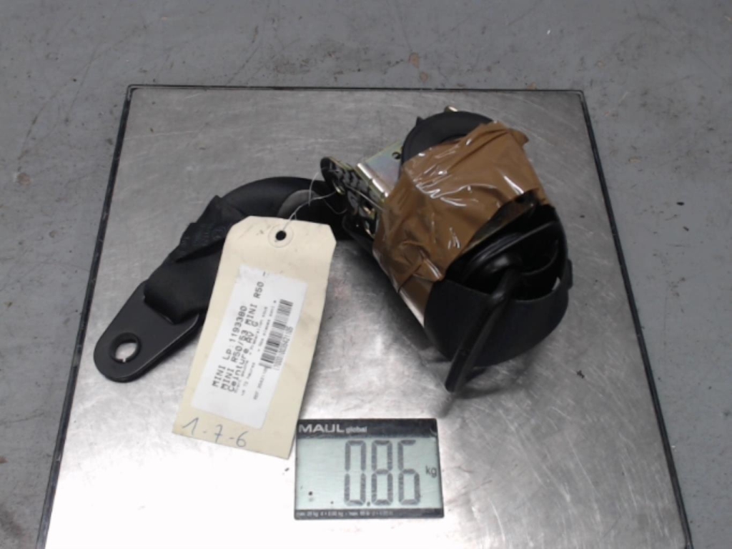 Cinturón de seguridad delantero izquierdo