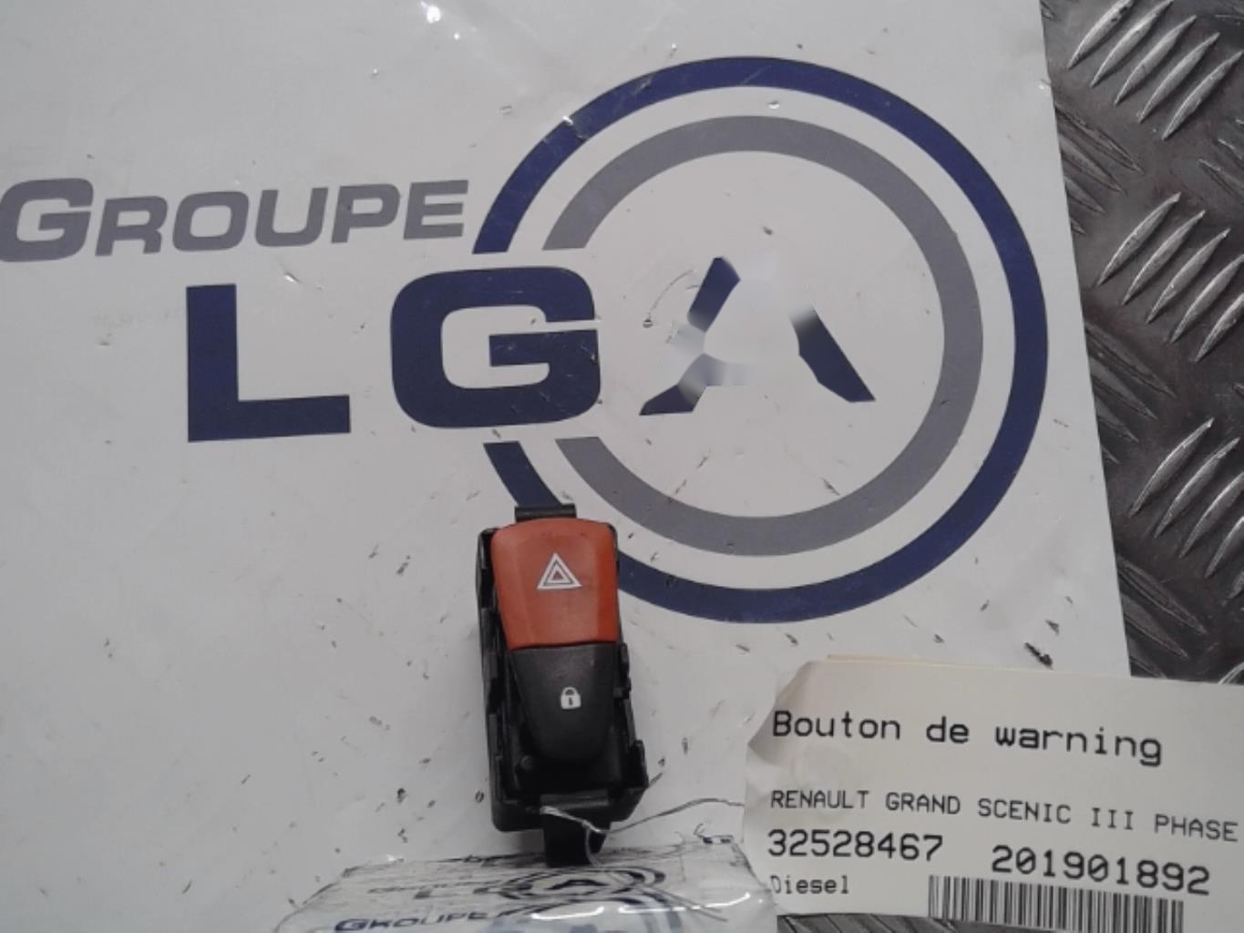 Bouton de warning