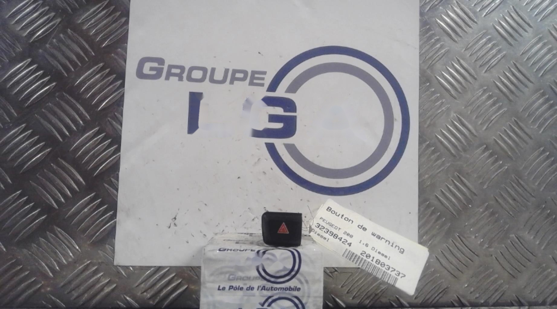 Bouton de warning
