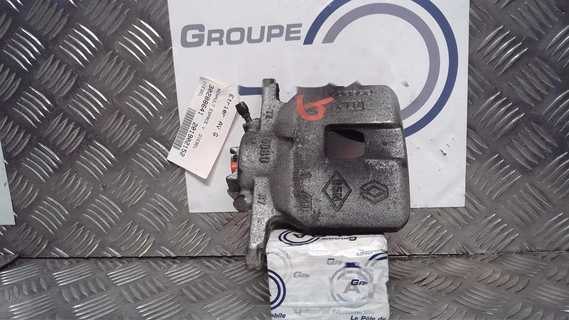 Etrier avant gauche (freinage)