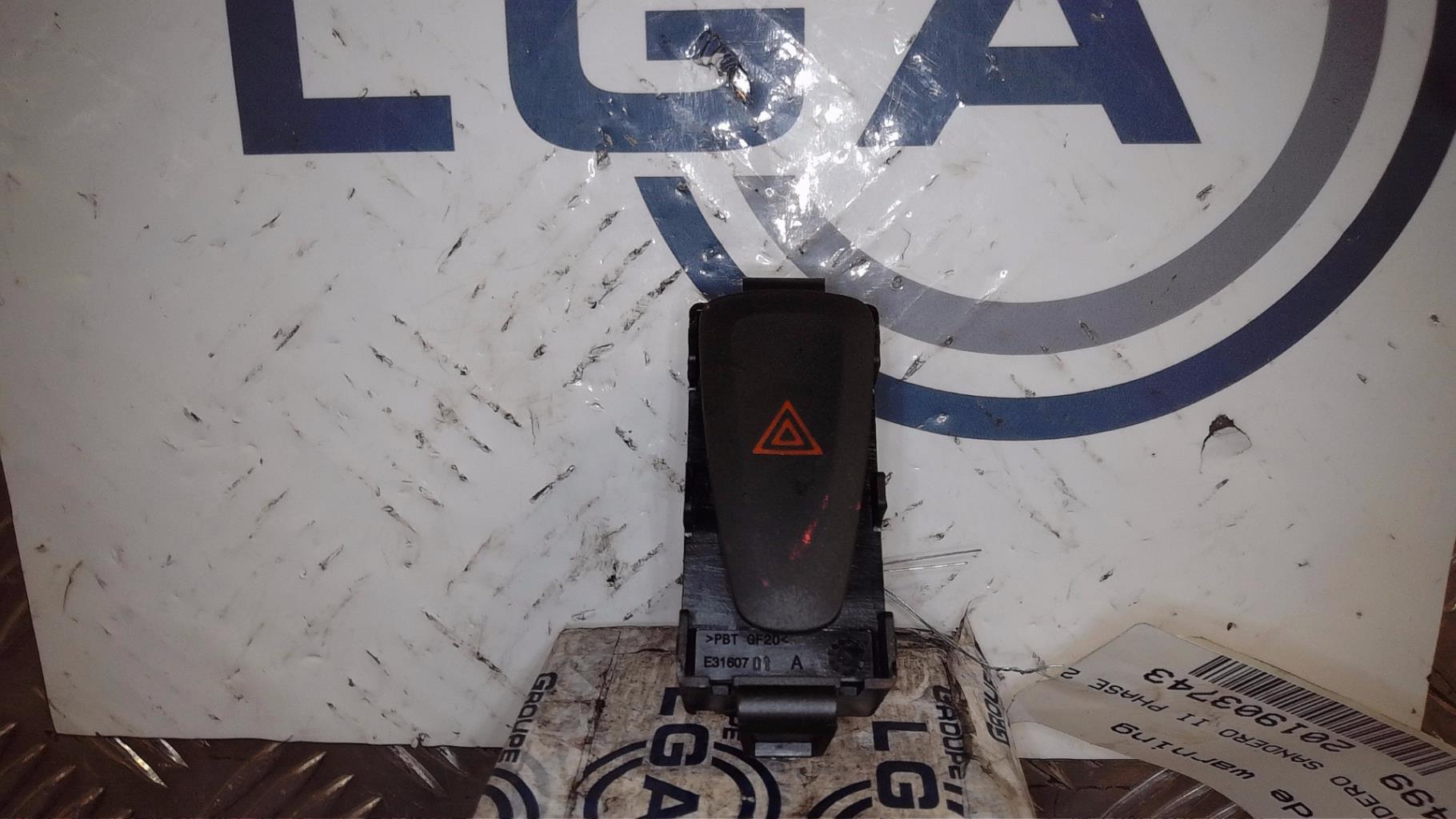 Bouton de warning