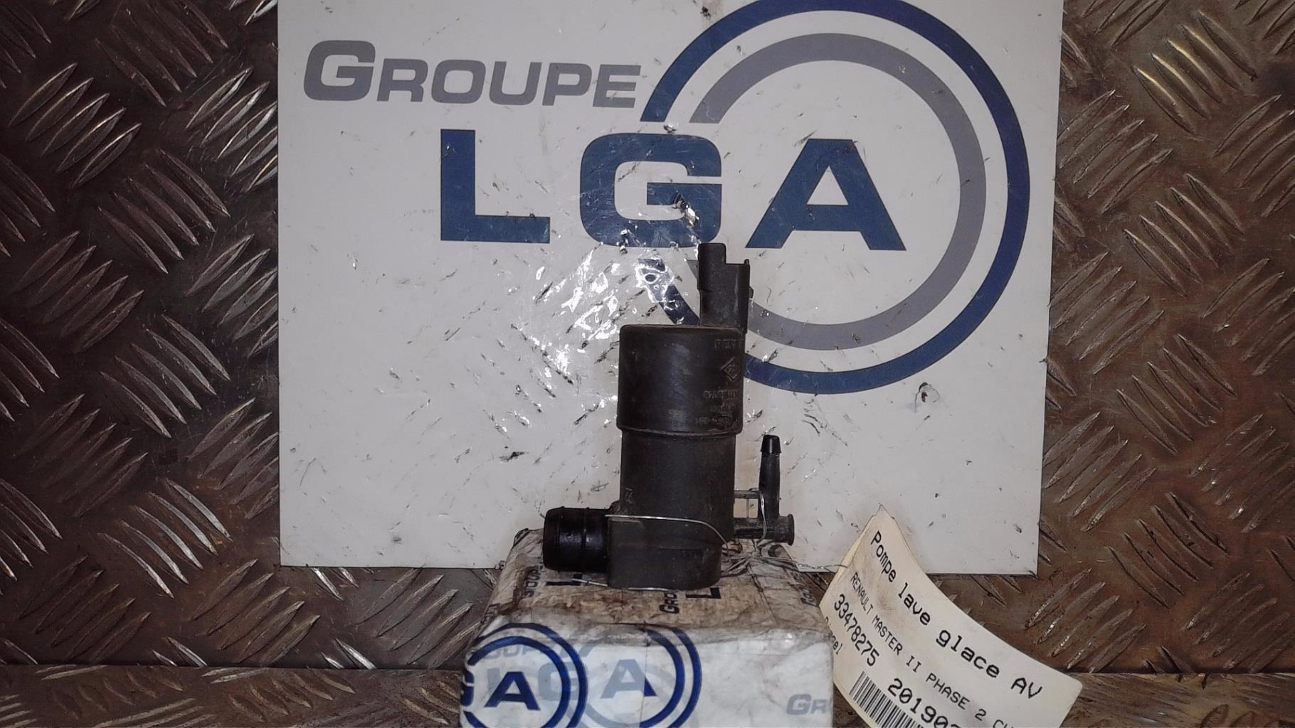 Pompe lave glace avant