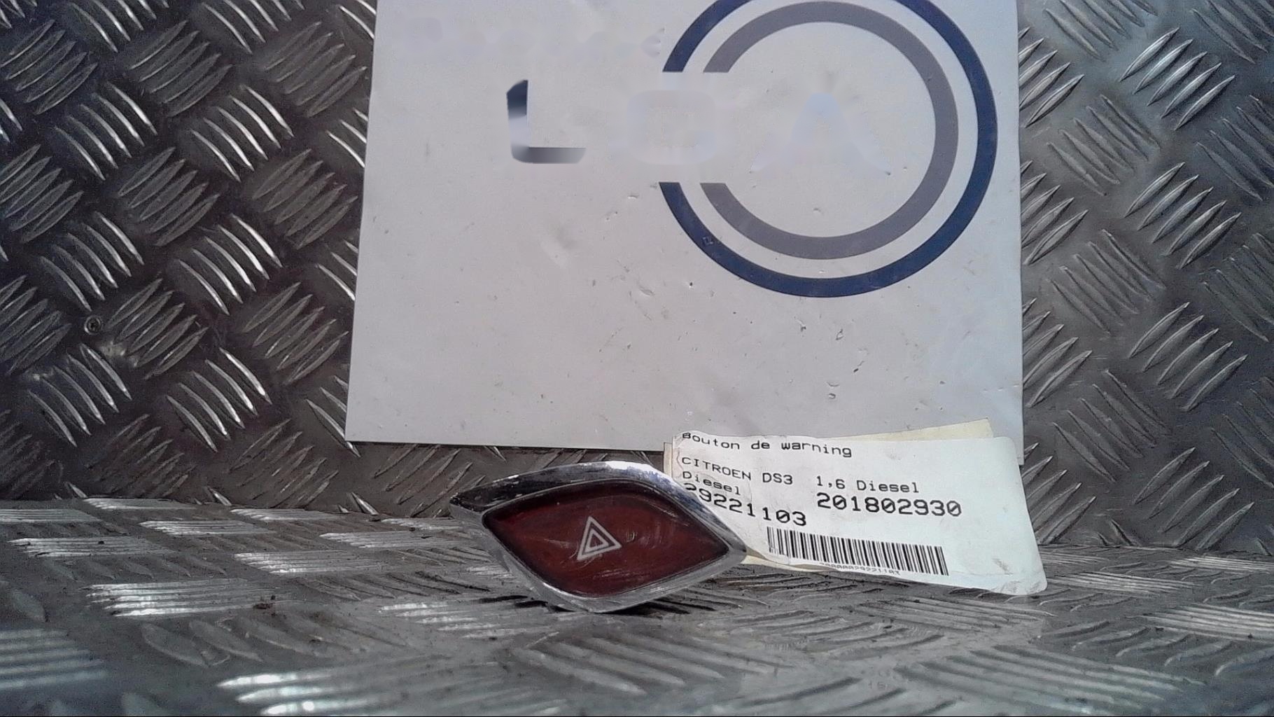 Bouton de warning