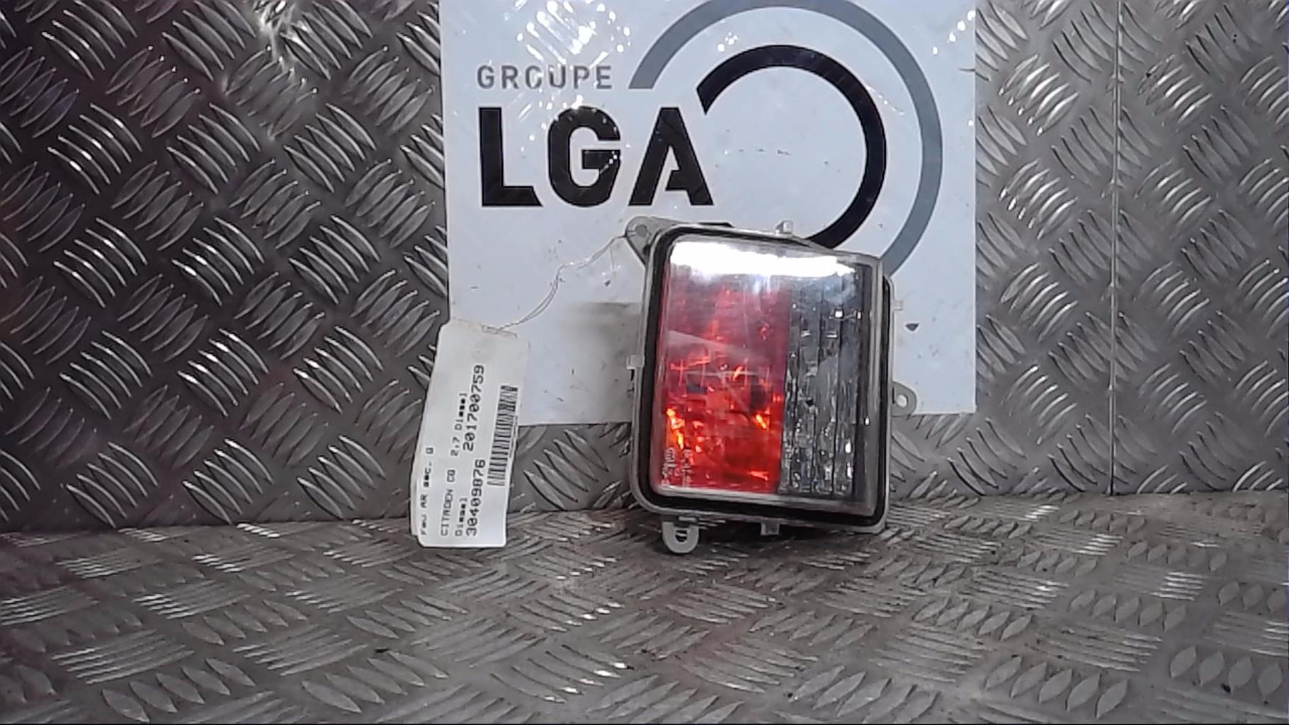 Feu arriere secondaire gauche (feux)