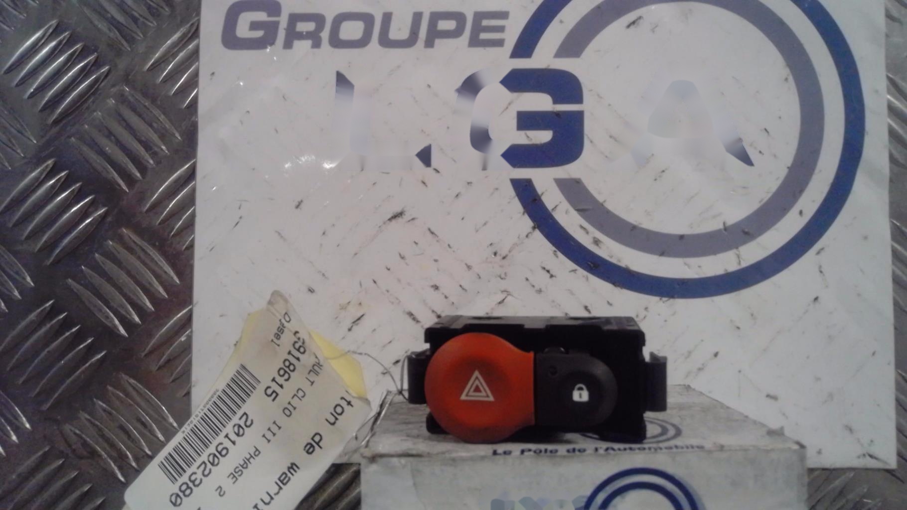 Bouton de warning