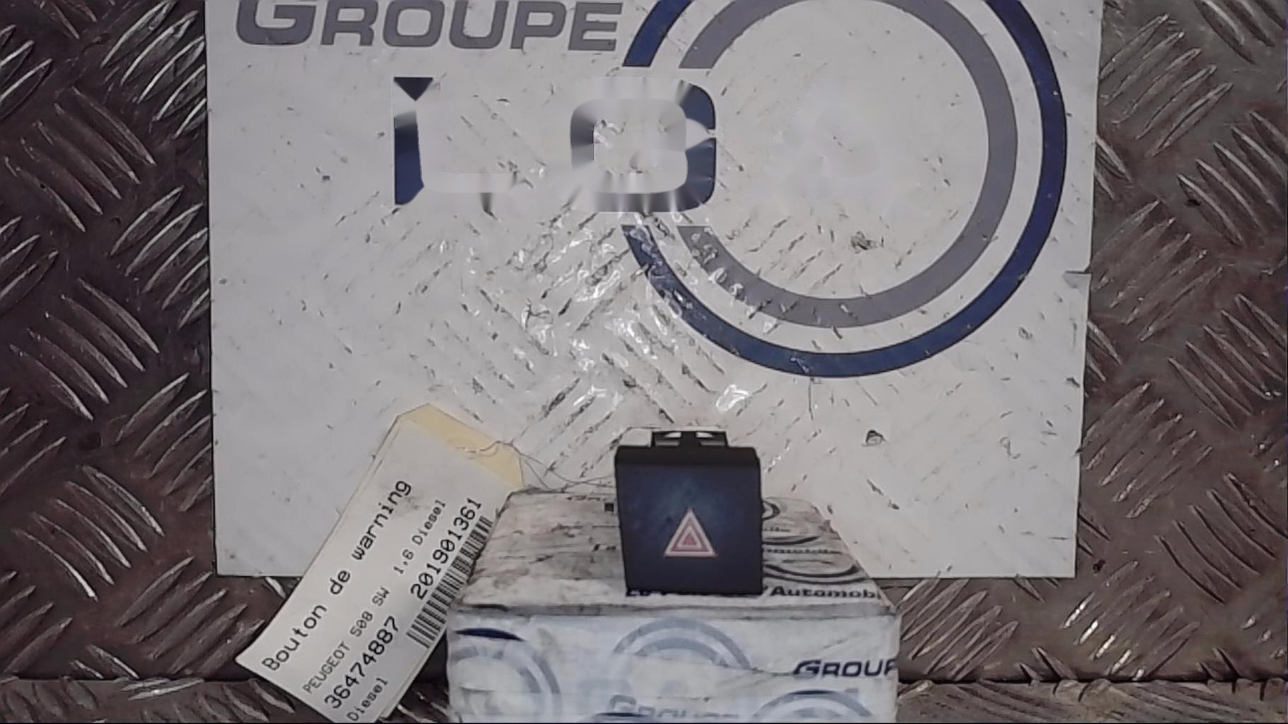 Bouton de warning