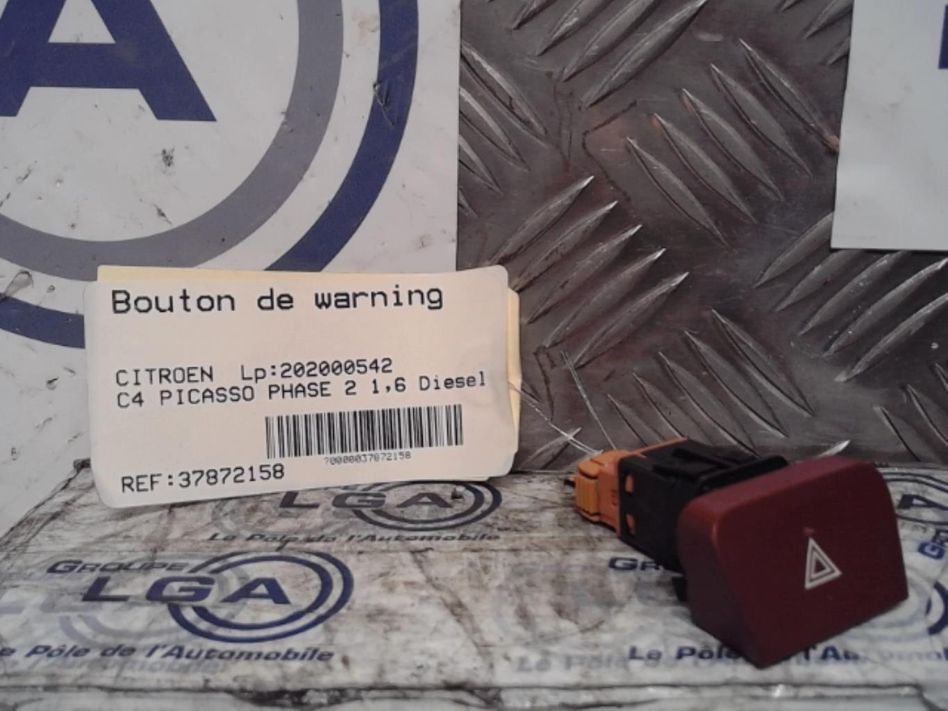 Bouton de warning