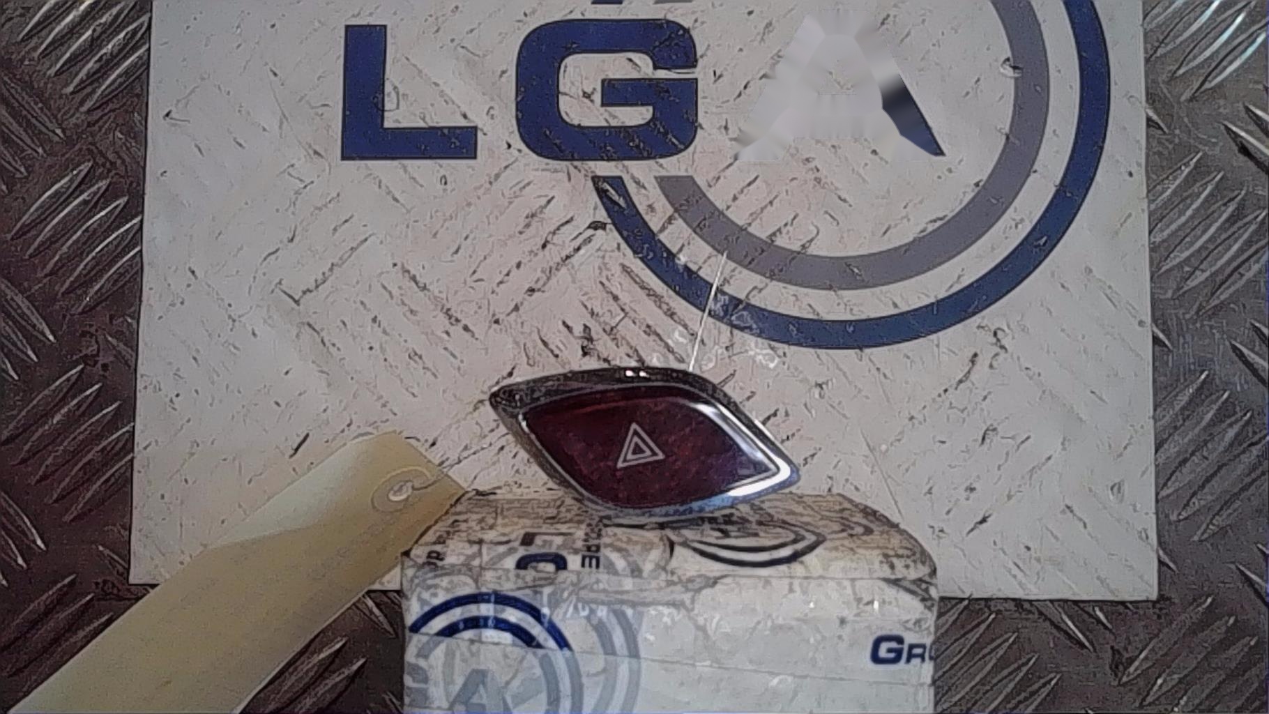 Bouton de warning