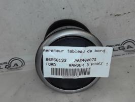 Aerateur tableau de bord