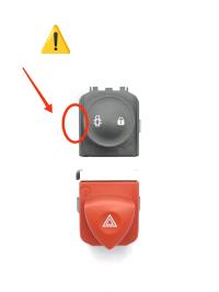 Bouton de warning