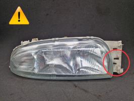 Gruppo ottico anteriore principale destro (luci)(faro)