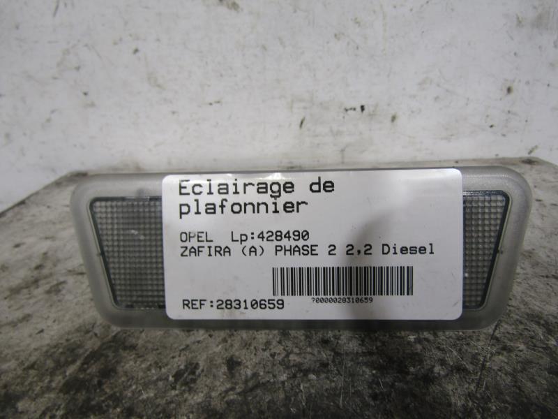 Eclairage de plafonnier