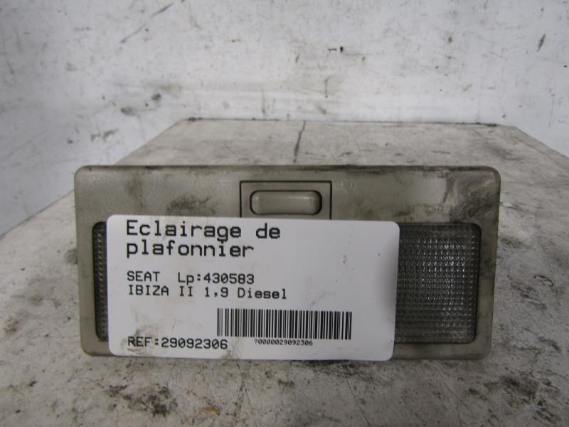 Eclairage de plafonnier