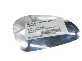 Glace retroviseur droit