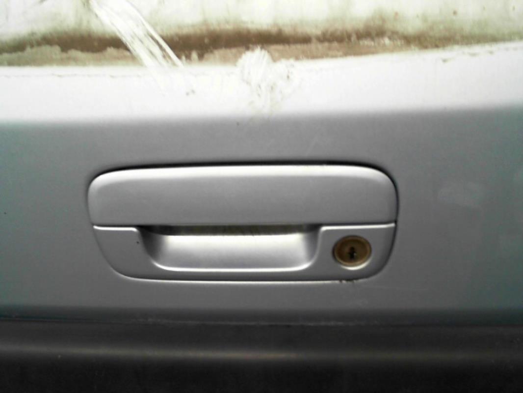 Poignee porte coffre